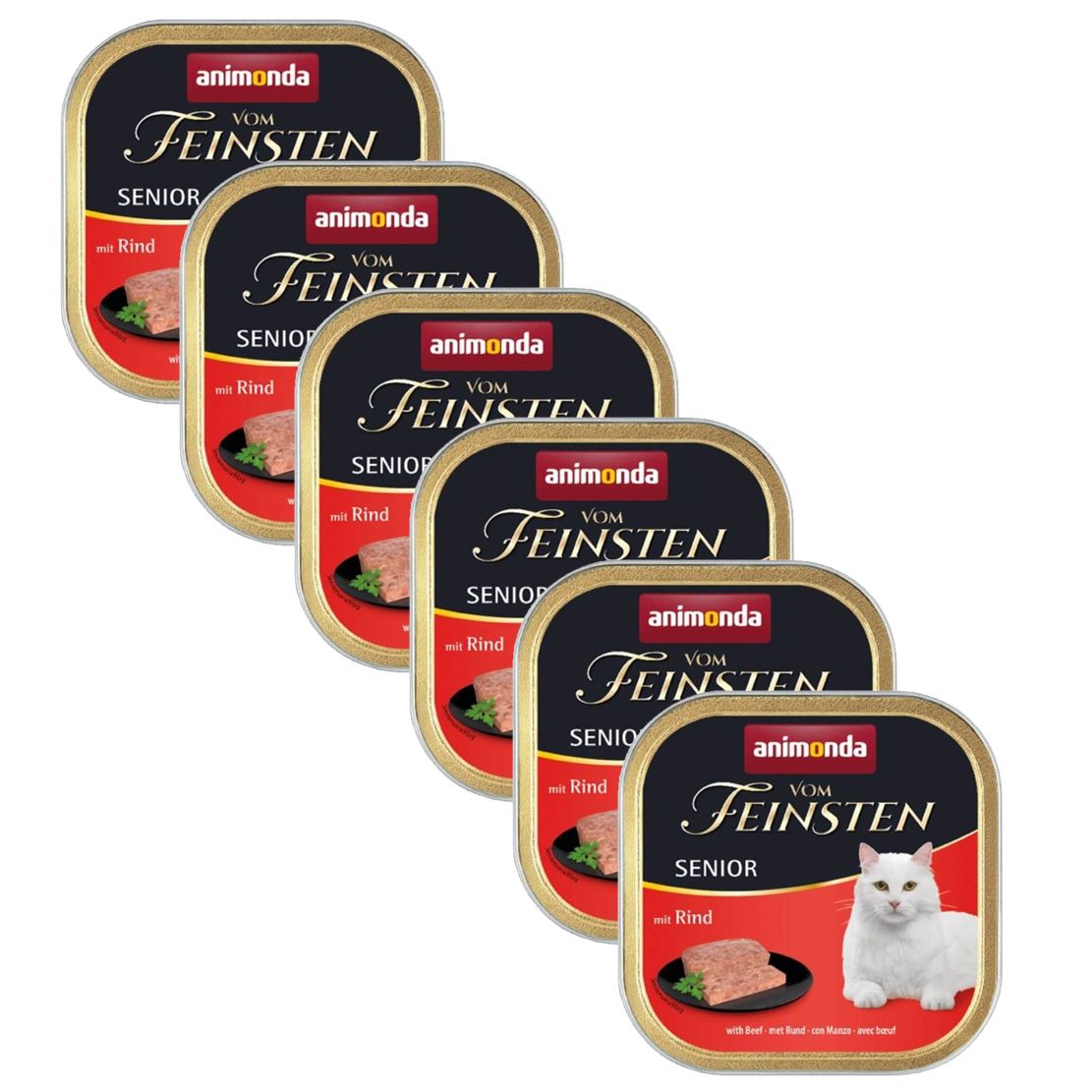 Animonda Vom Feinsten Senior - Govedina 6 x 100 g