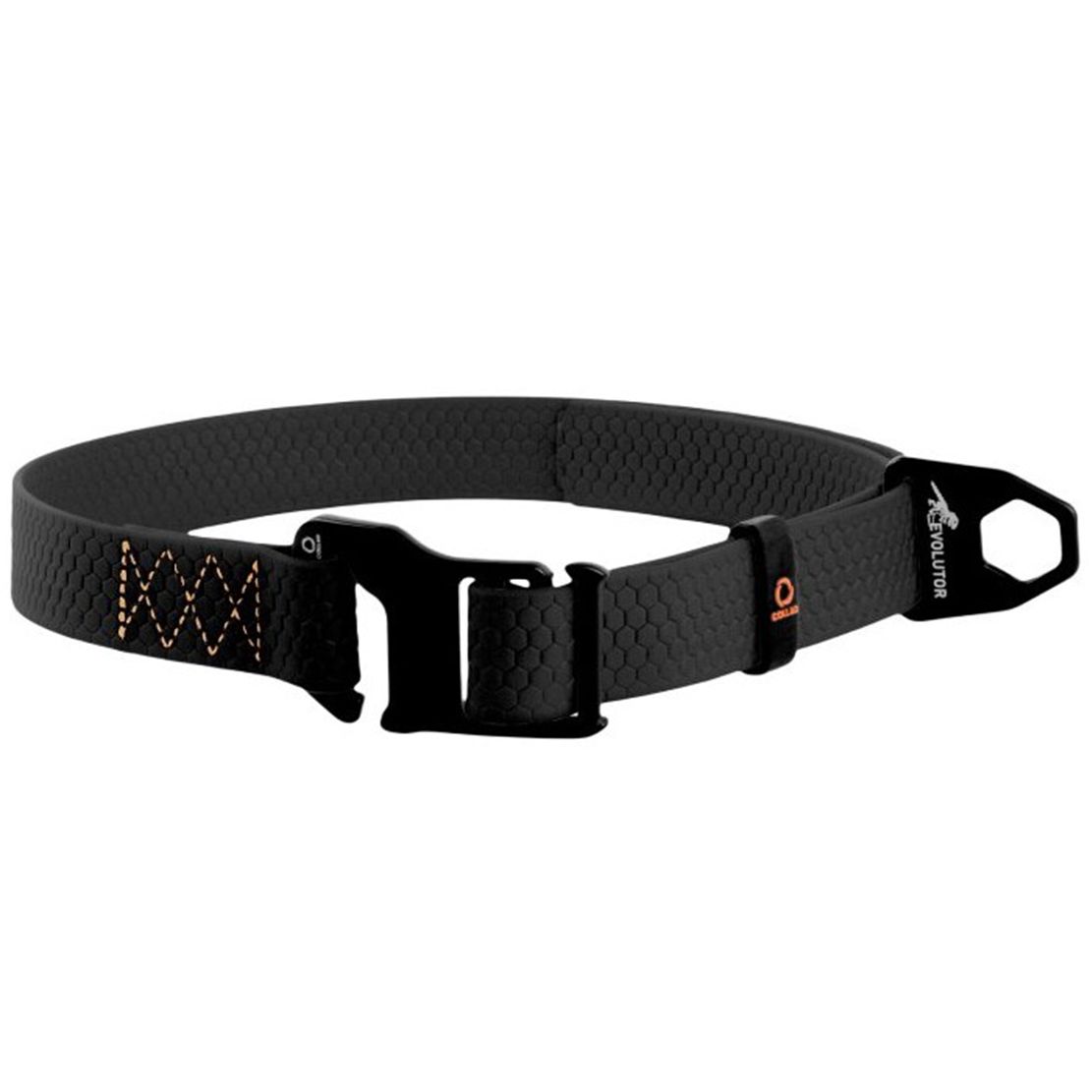 Najjači ovratnik WAU DOG Evolutor crni 25-70 cm / 25 mm