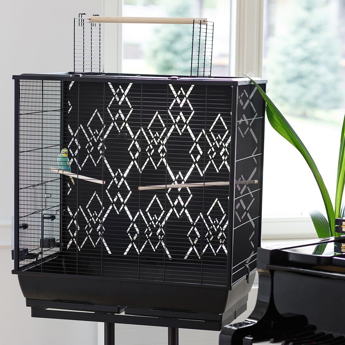 Kavez za ptice Monic Modern - 78 x 48 x 81,5/100 cm