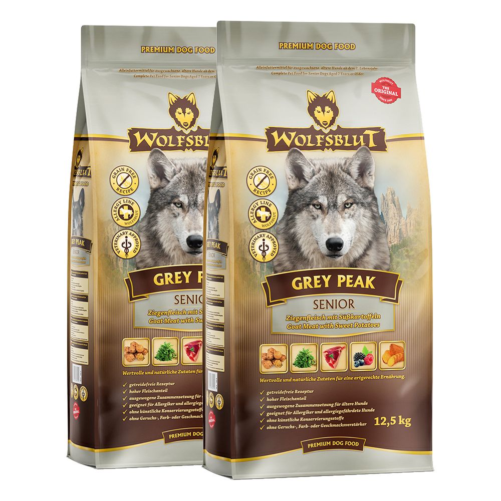 WOLFSBLUT Grey Peak Senior 2 x 12,5 kg