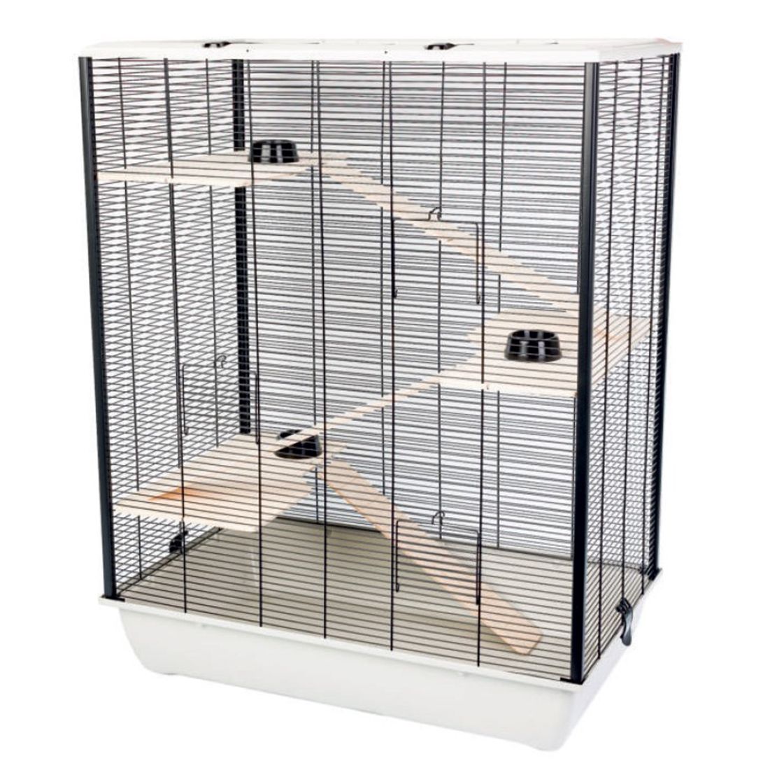 Kavez za glodavce Diego + wood 78 x 48 x 97 cm SVJETLOSIVA