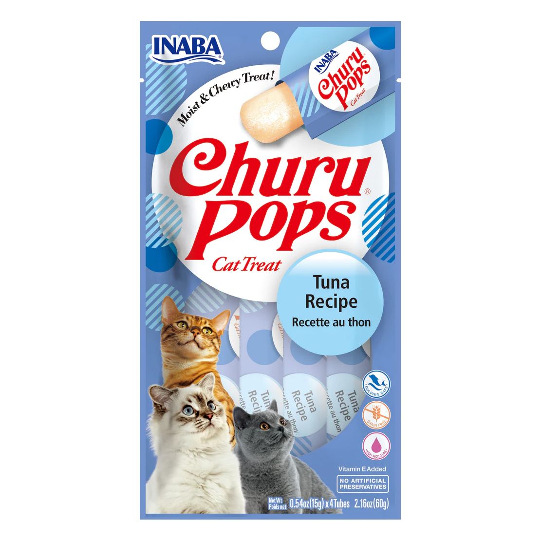 Inaba Churu Pops cat tunjevina 4 x 15 g