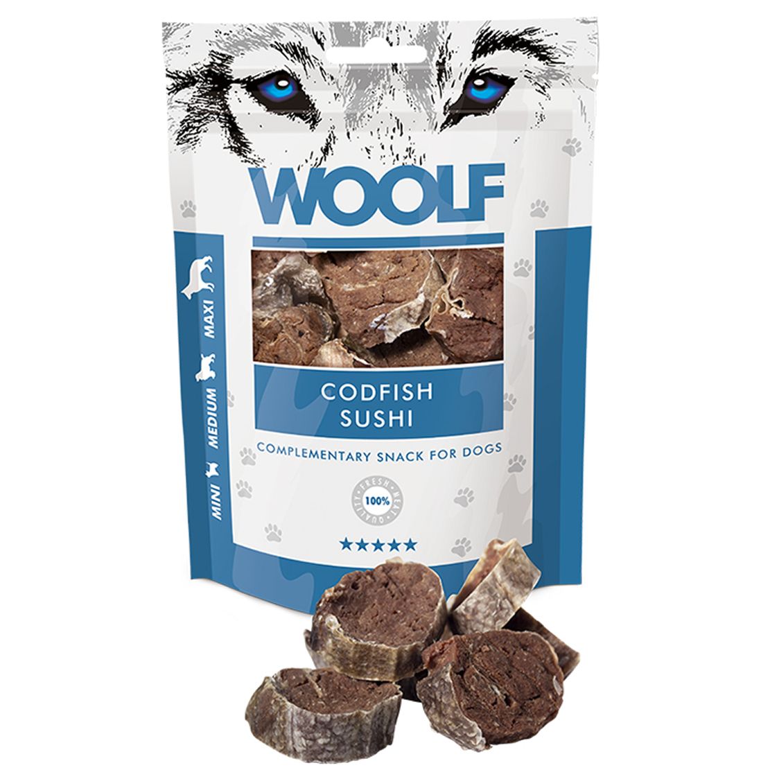 WOOLF Codfish Sushi 100 g