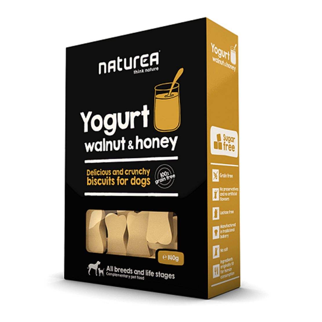 Naturea Biscuits Jogurt oriech & med 140 g