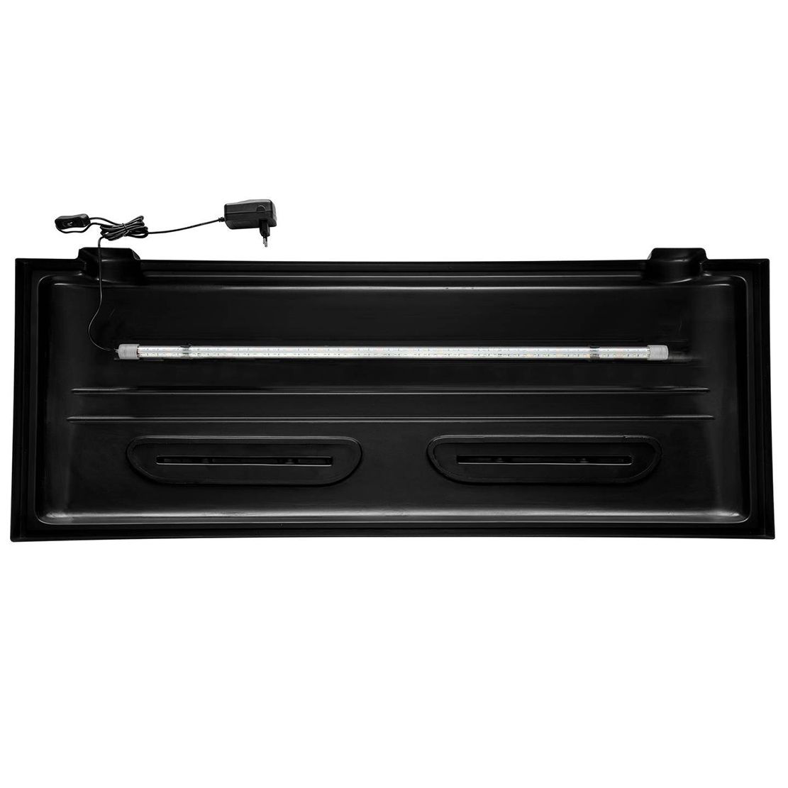 Krov akvarija s osvjetljenjem Selecto LED Expert 20W 120 x 50 cm - crni