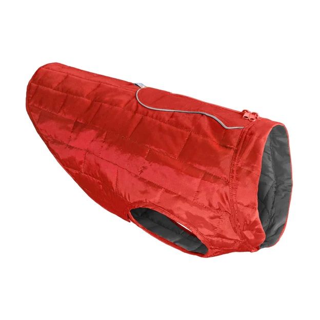 Vodootporna jakna za pse Kurgo Loft Jacket - Chili Red/Charcoal, S