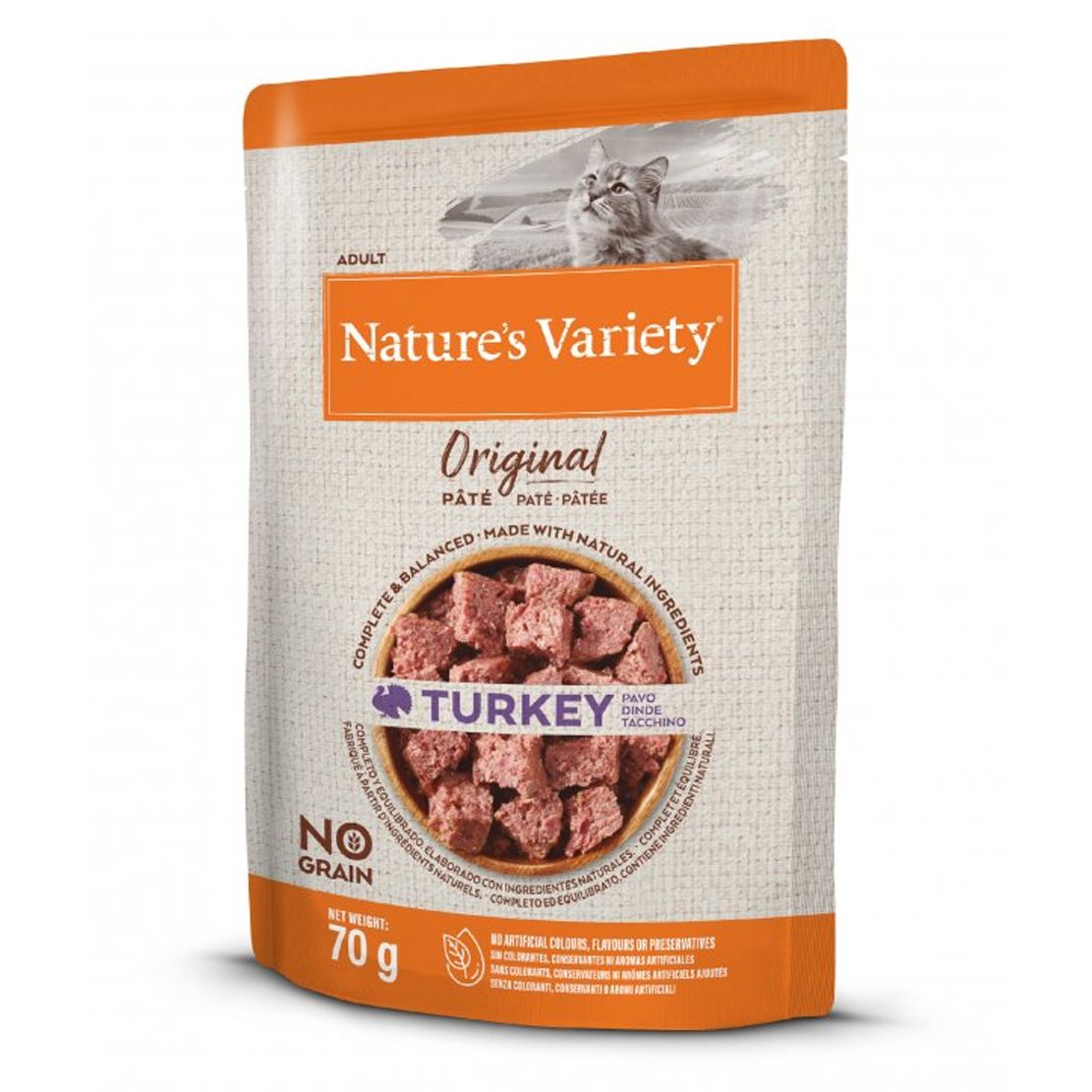 Nature's Variety Cat Original Turkey 70 g