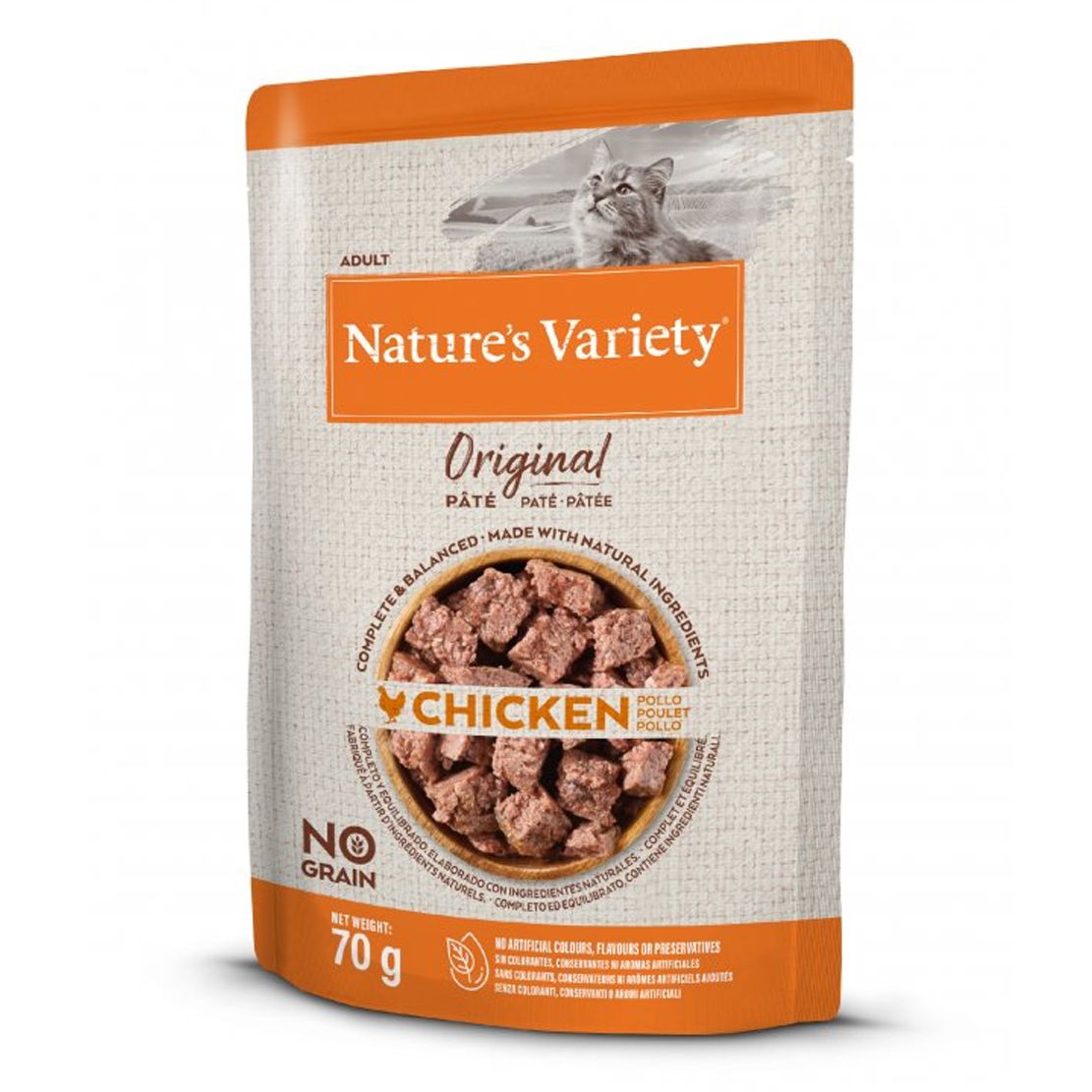 Nature's Variety Cat Original Chicken 70 g