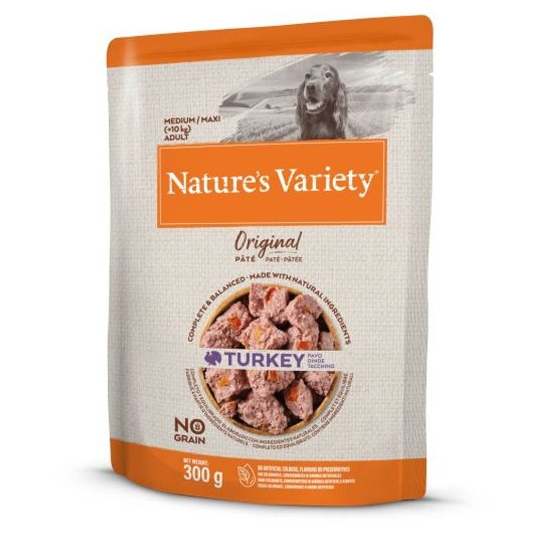 Nature's Variety Dog Original Medium Turkey 300 g