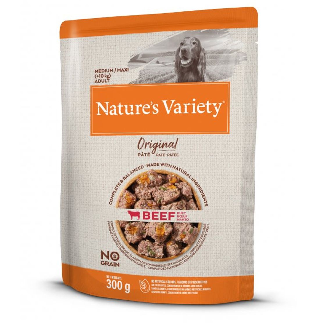 Nature's Variety Dog Original Medium Beef 300 g