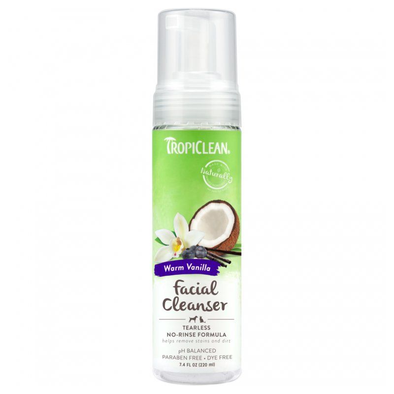 TROPICLEAN bez ispiranja čistač emulzija za lice 220 ml