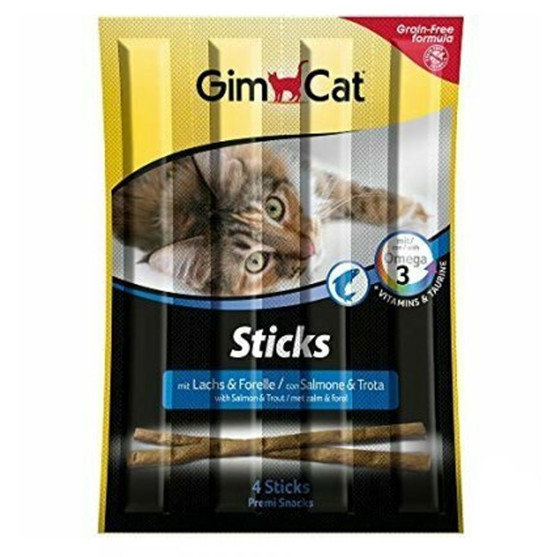 Gimpet Sticks losos + pastrva 4 ks
