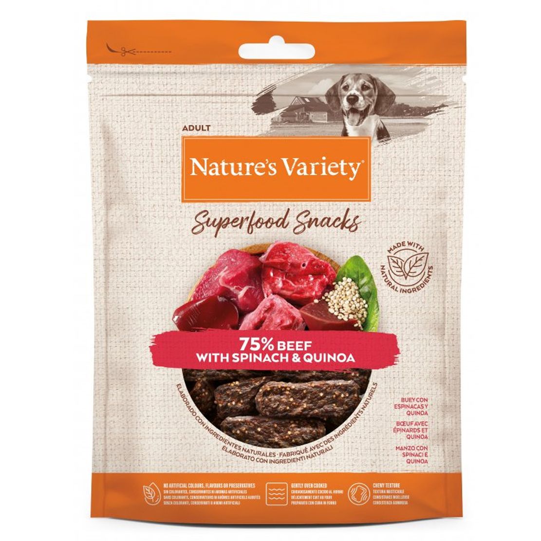 Nature s Variety Superfood Snacks Govedina 85 g