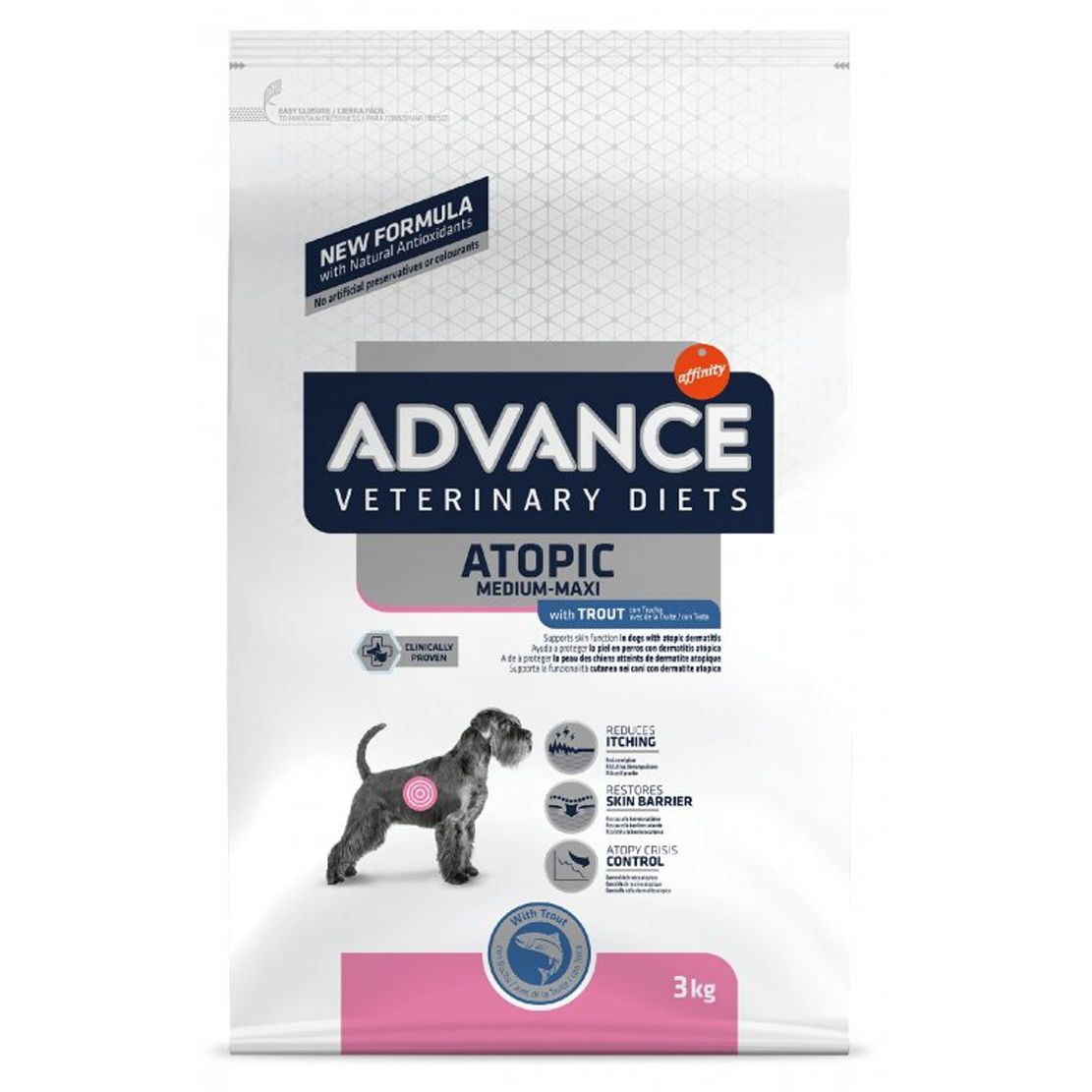 Advance Veterinary Diets Dog Atopic M/M Trout 3 kg