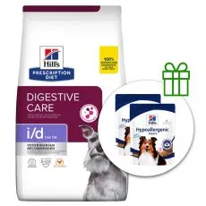Hill's Prescription Diet Canine i/d Low Fat s AB+ 12 kg + 2x poslastice BESPLATNO
