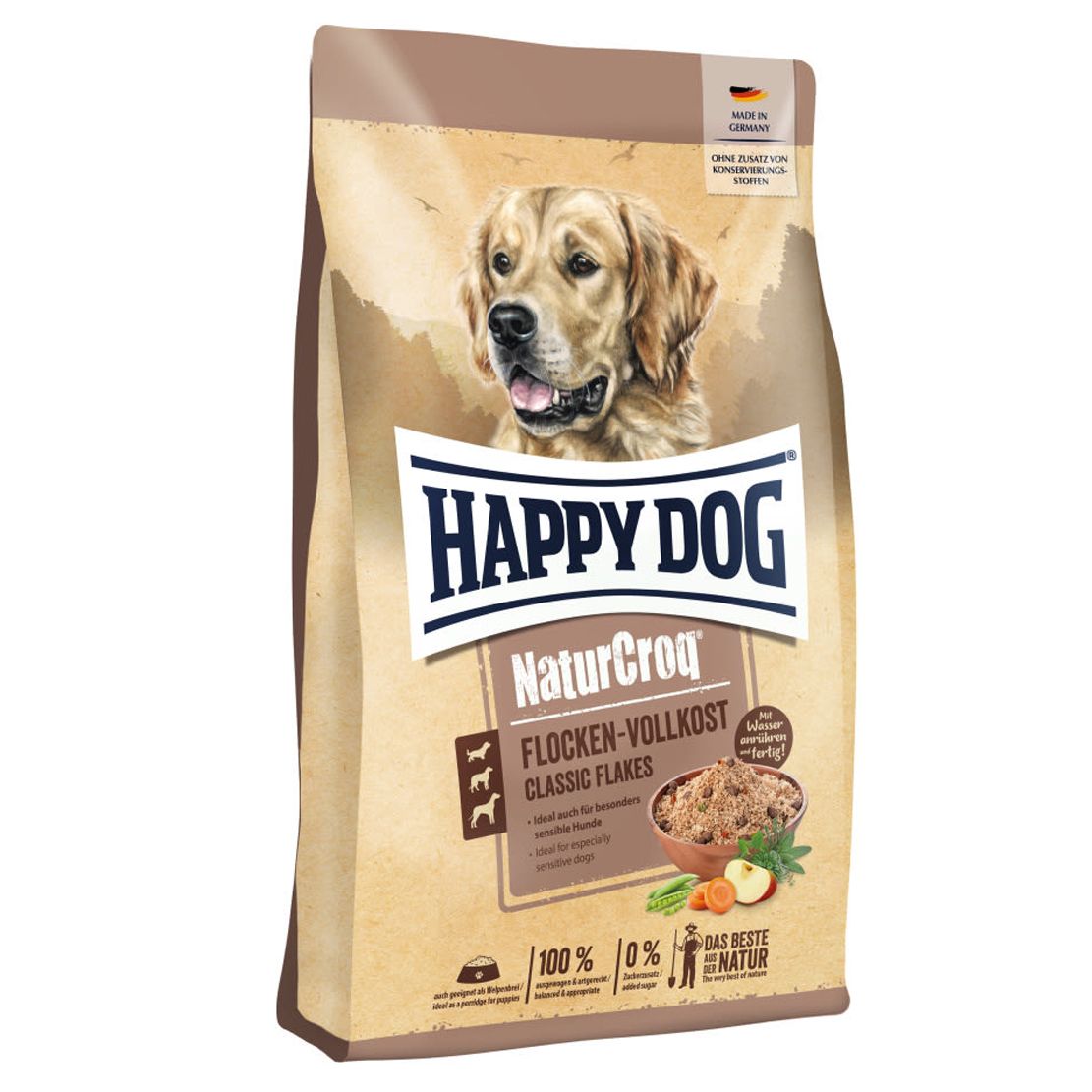Happy Dog NaturCroq Flocken Vollkost 10 kg