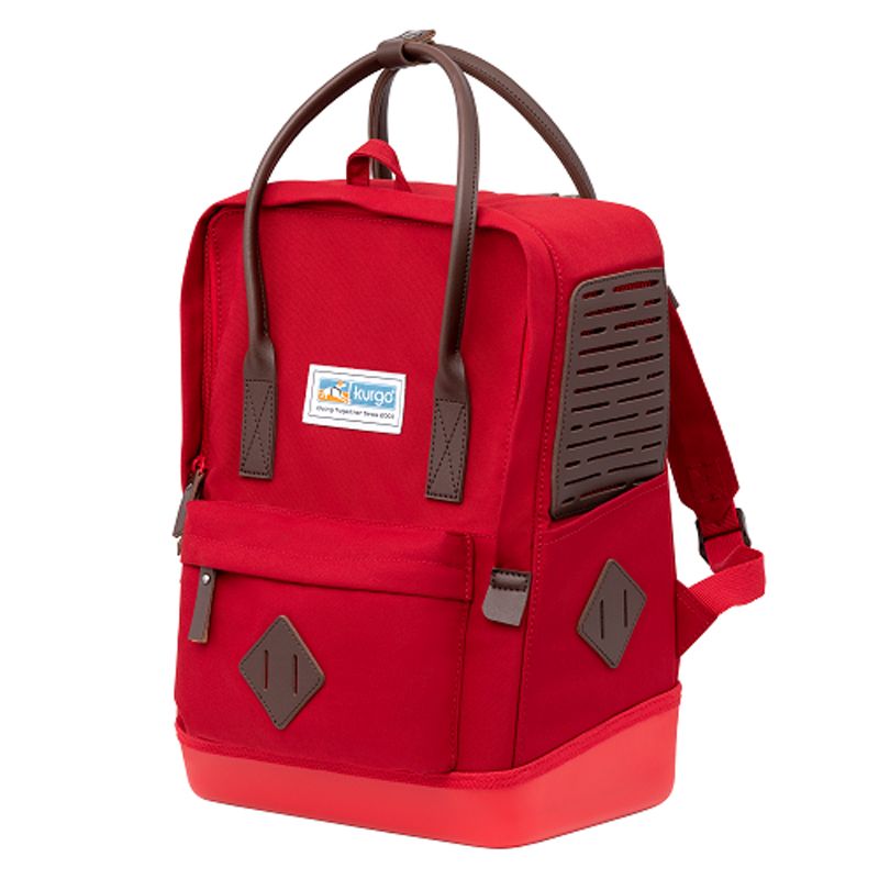 Ruksak za psa Kurgo Nomad Carrier Backpack - crveni