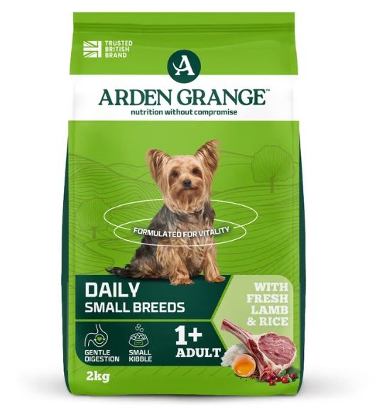 ARDEN GRANGE Adult Mini rich in fresh lamb & rice 2 kg