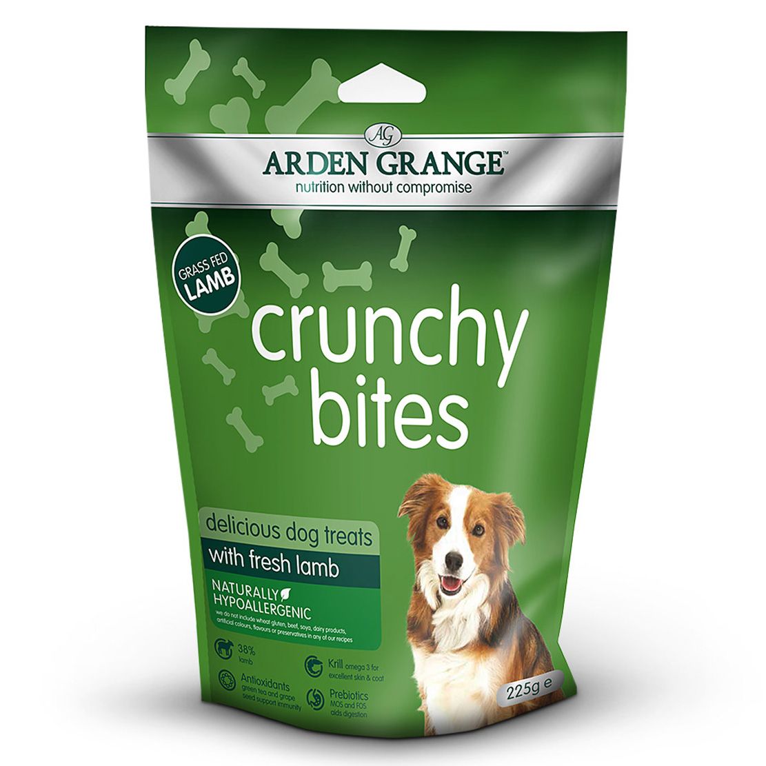 ARDEN GRANGE Hr crunchy Bites Jagnjetina 225 g