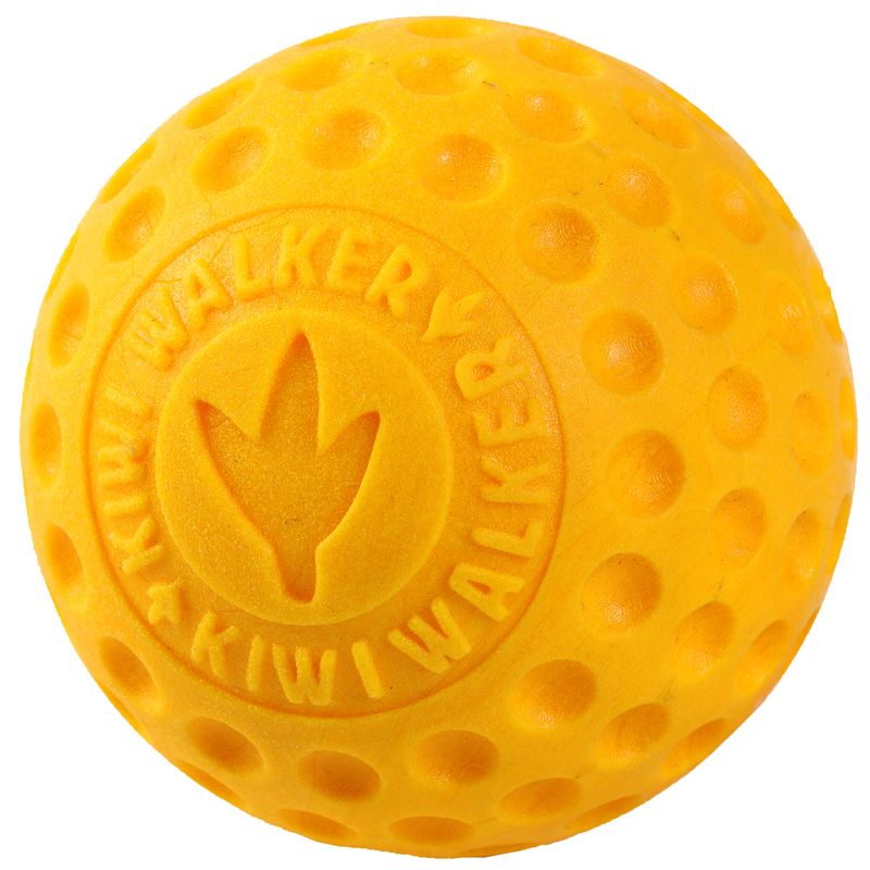 Pjenasta lopta za pse Kiwi Walker Mini - 5 cm, narančasta
