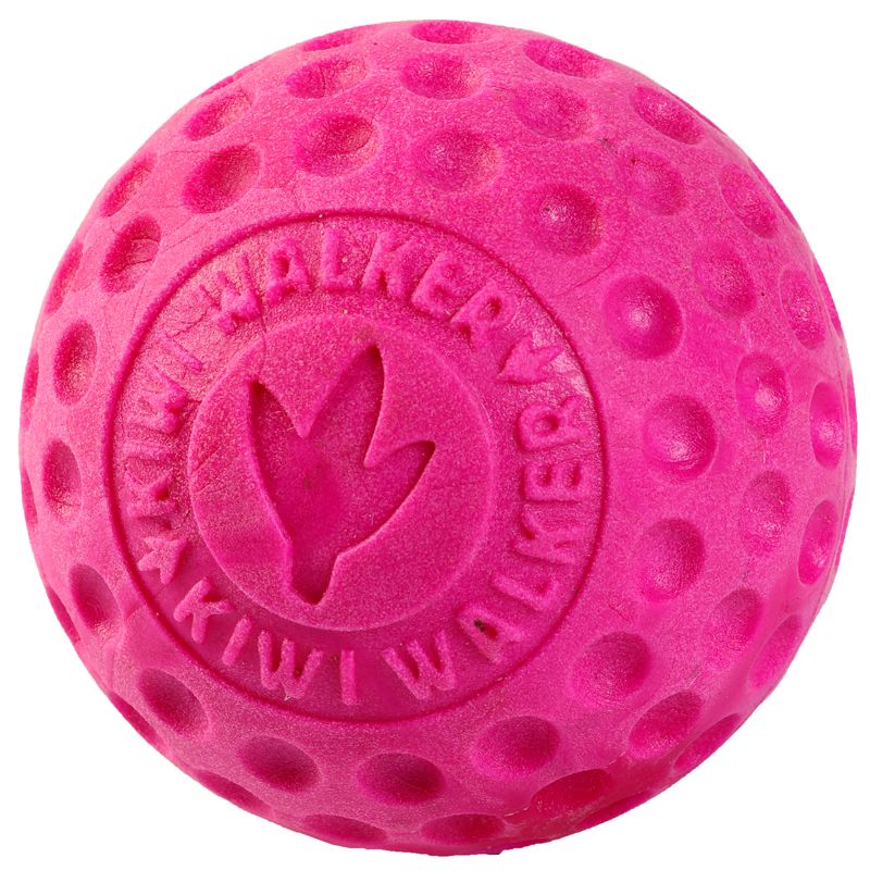 Pjenasta lopta za pse Kiwi Walker Maxi - 7 cm, ružičasta
