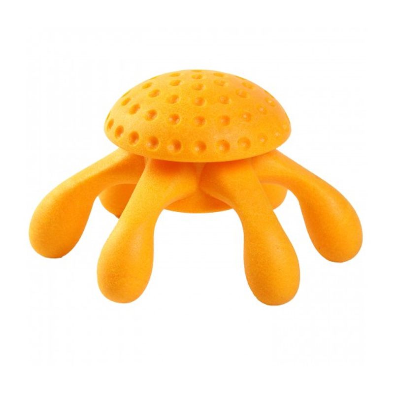 Igračka za pse Kiwi Walker OCTOPUS MINI narančasta