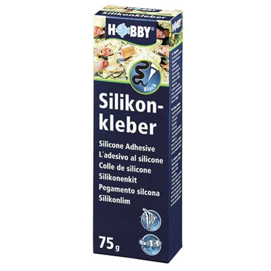 Hobby Silikonska Ljepila Crna 75 ml