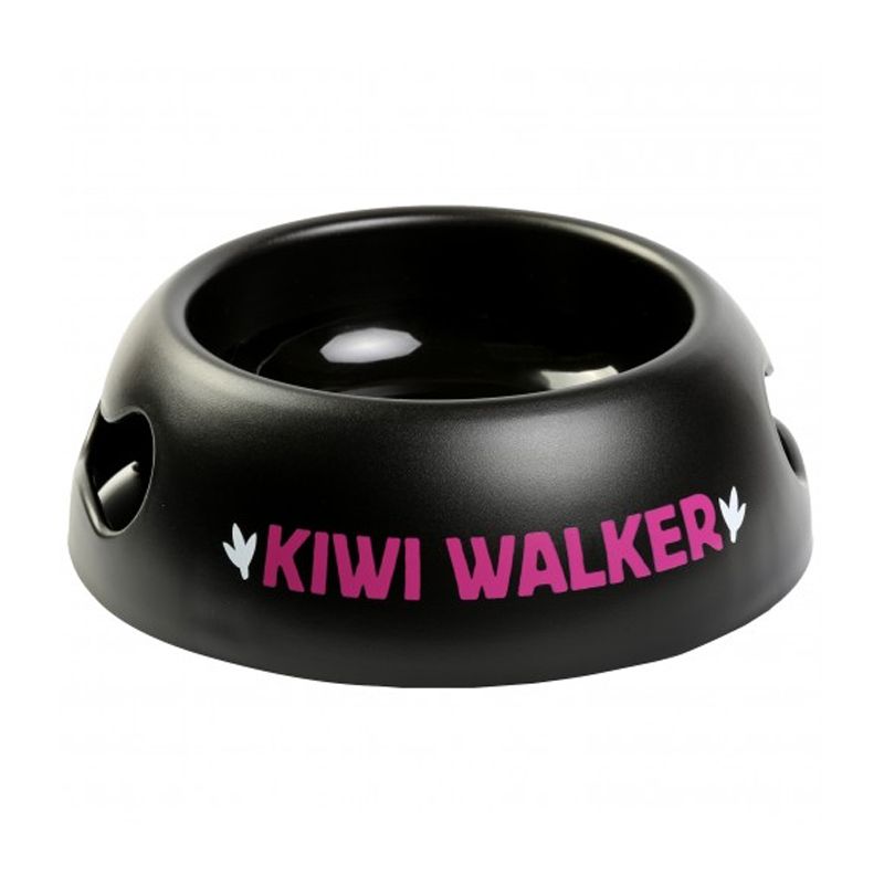 Zdjela za pse Kiwi Walker BLACK ružičasta