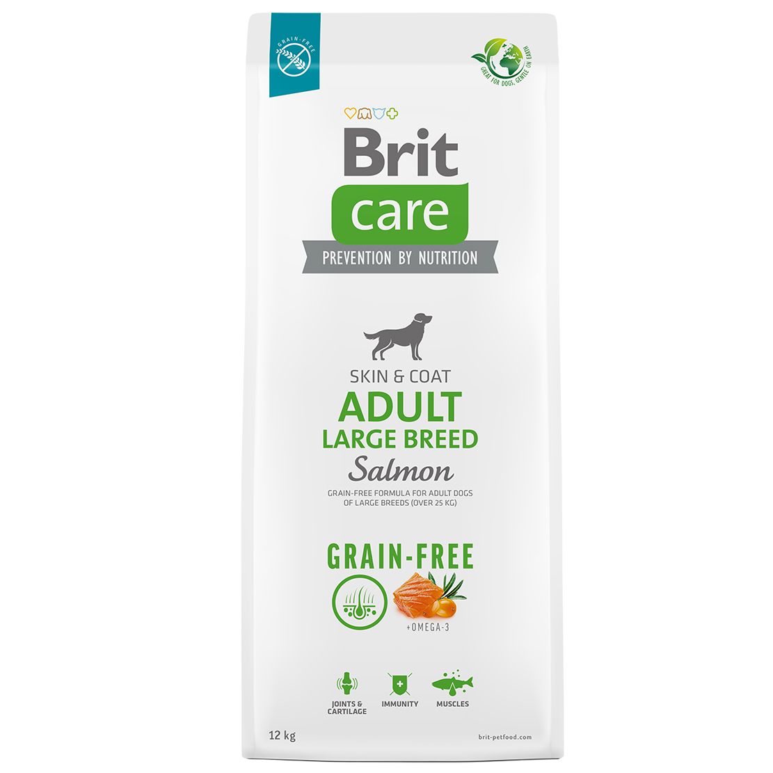 Brit Care Grain-free Adult Large Breed Salmon 12 kg