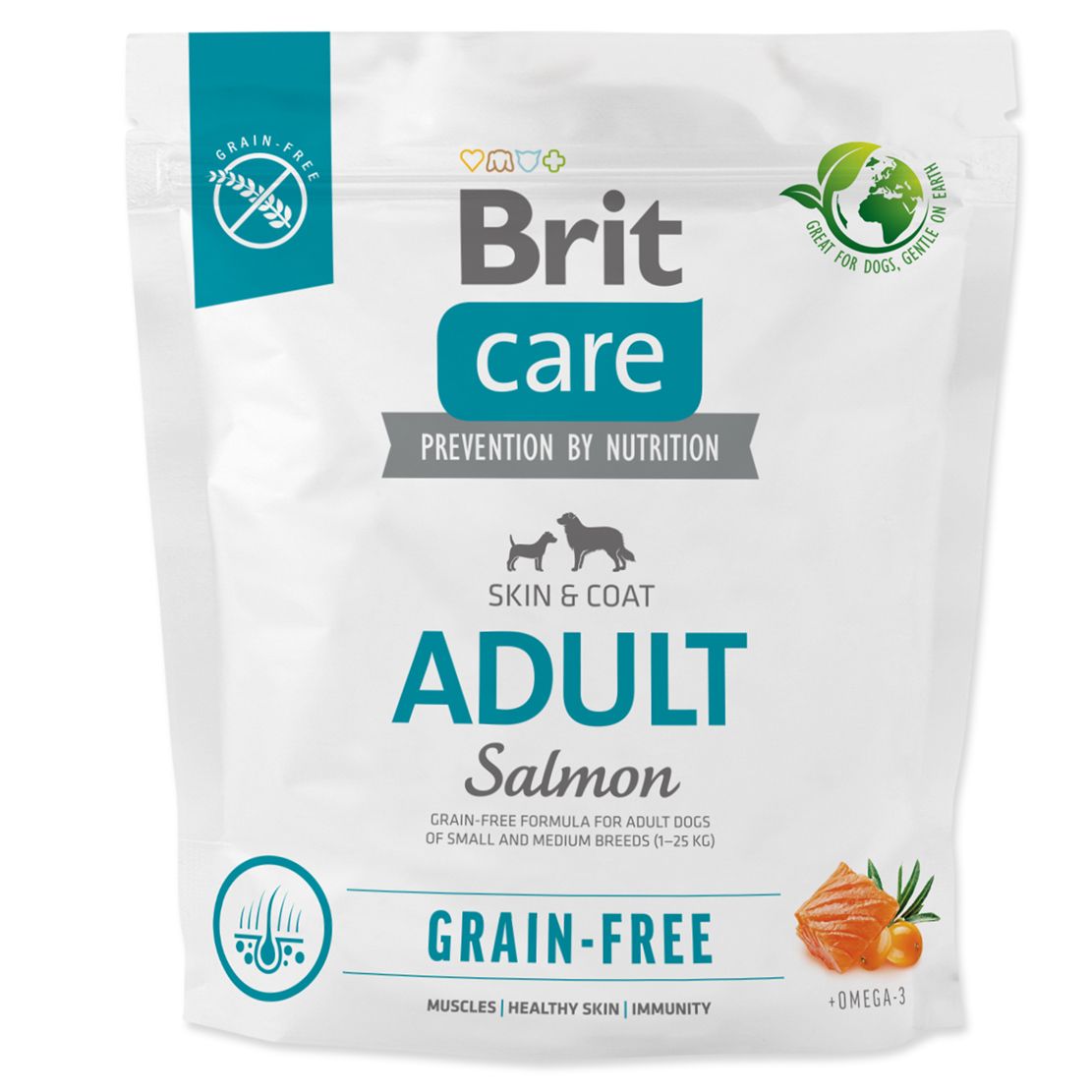 Brit Care Dog Grain-free Adult Salmon 1 kg