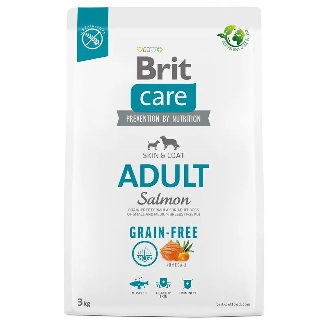 Brit Care Dog Grain-free Adult Salmon 3 kg