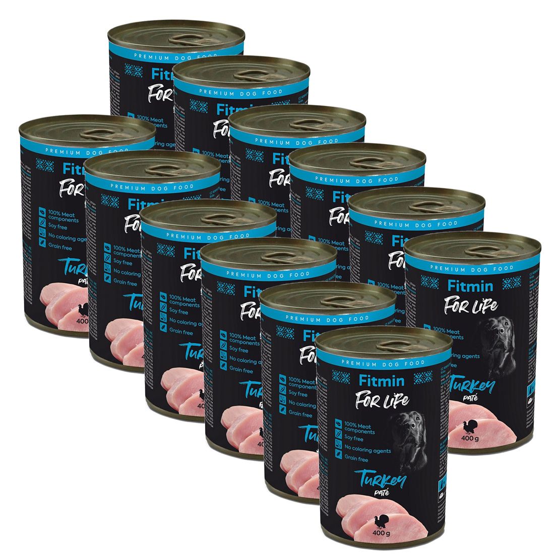 Konzerva Fitmin For Life PUREĆI pašteta 12 x 400 g
