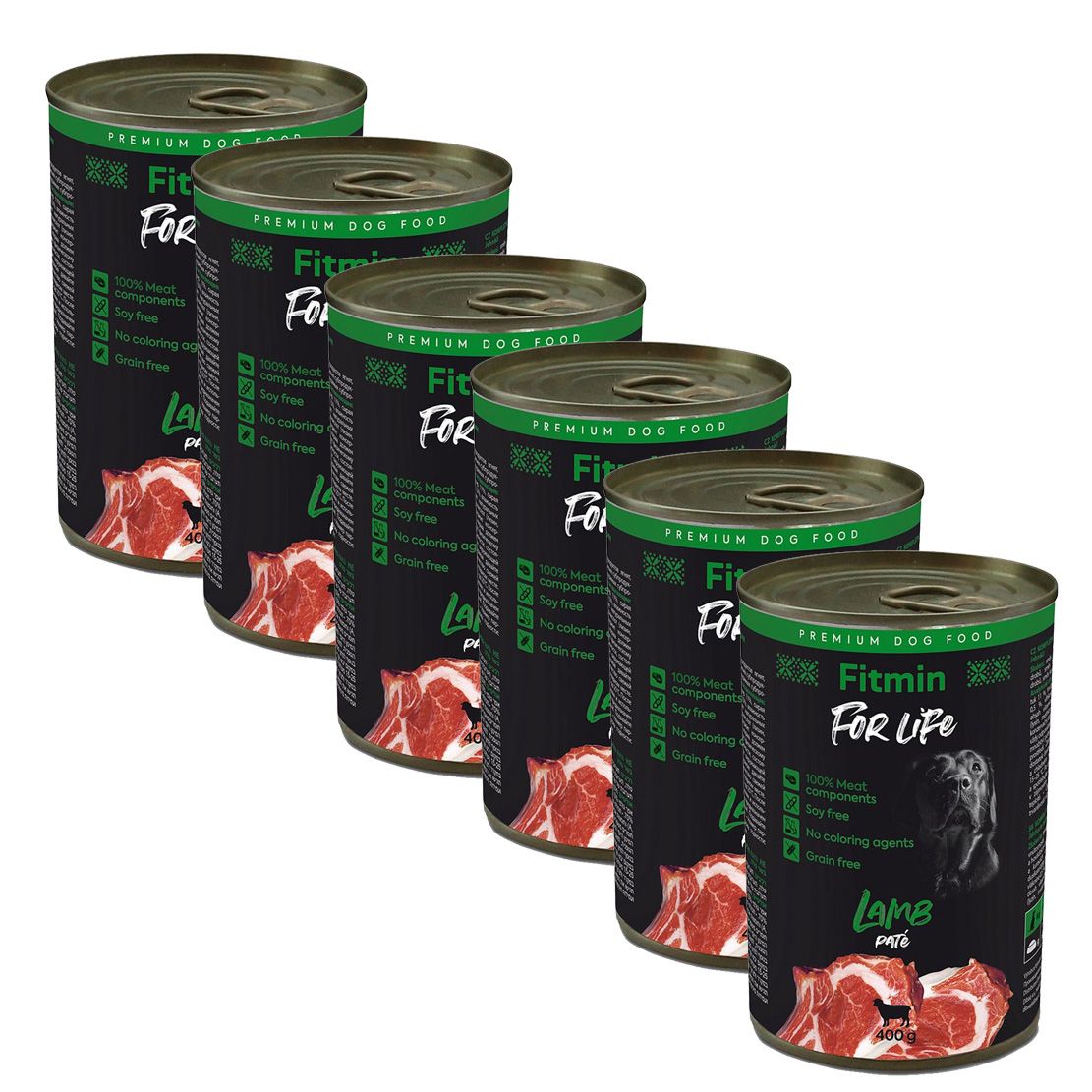 Konzerva Fitmin For Life JAGNJE pašteta 6 x 400 g