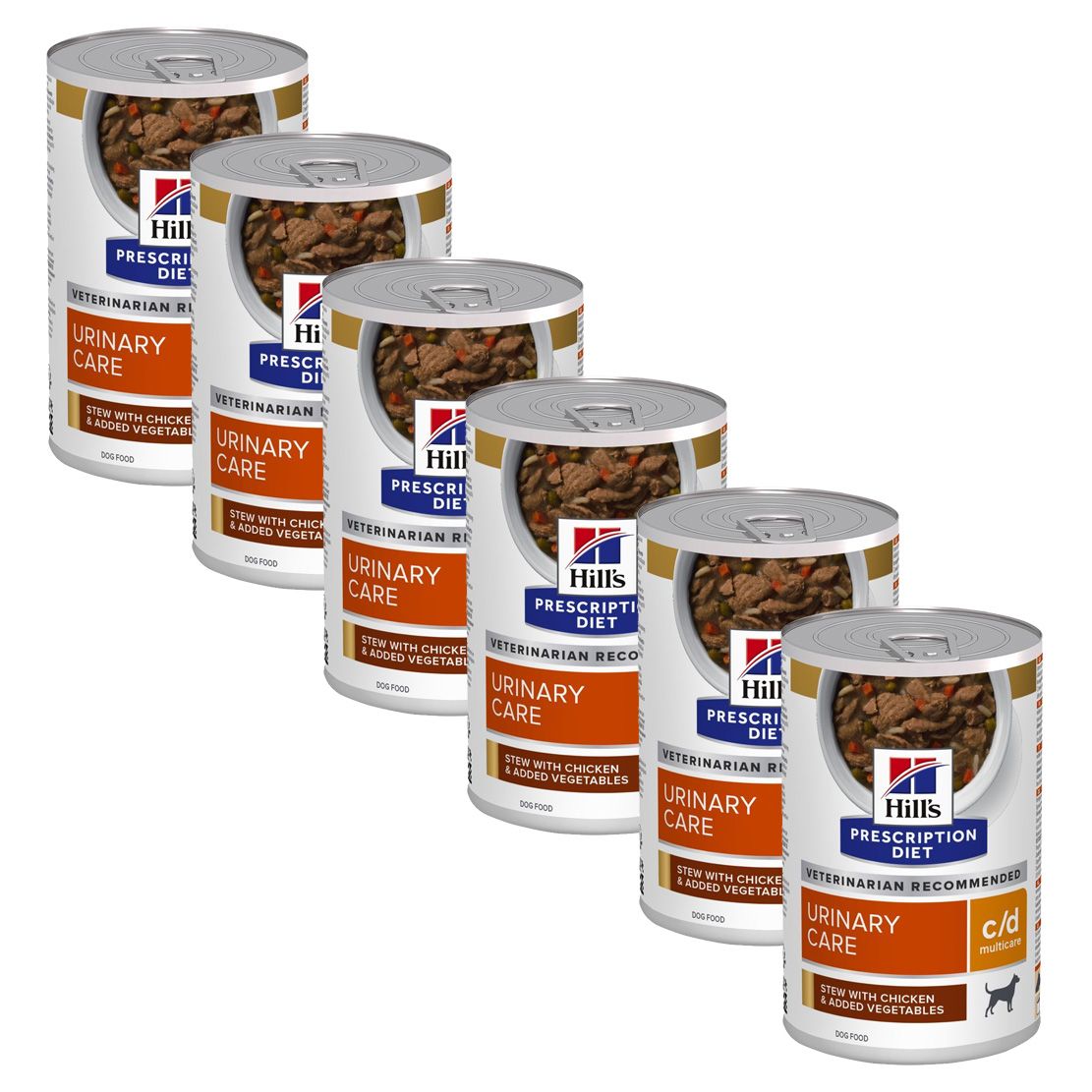 Hill's Prescription Diet c/d Multicare Stew Njega mokraćnog sustava za pse 6 x 354 g
