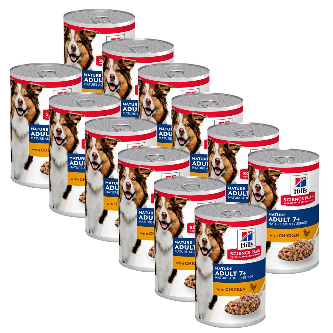 Hill's Science Plan konzerva za starije pse s piletinom 12 x 370 g