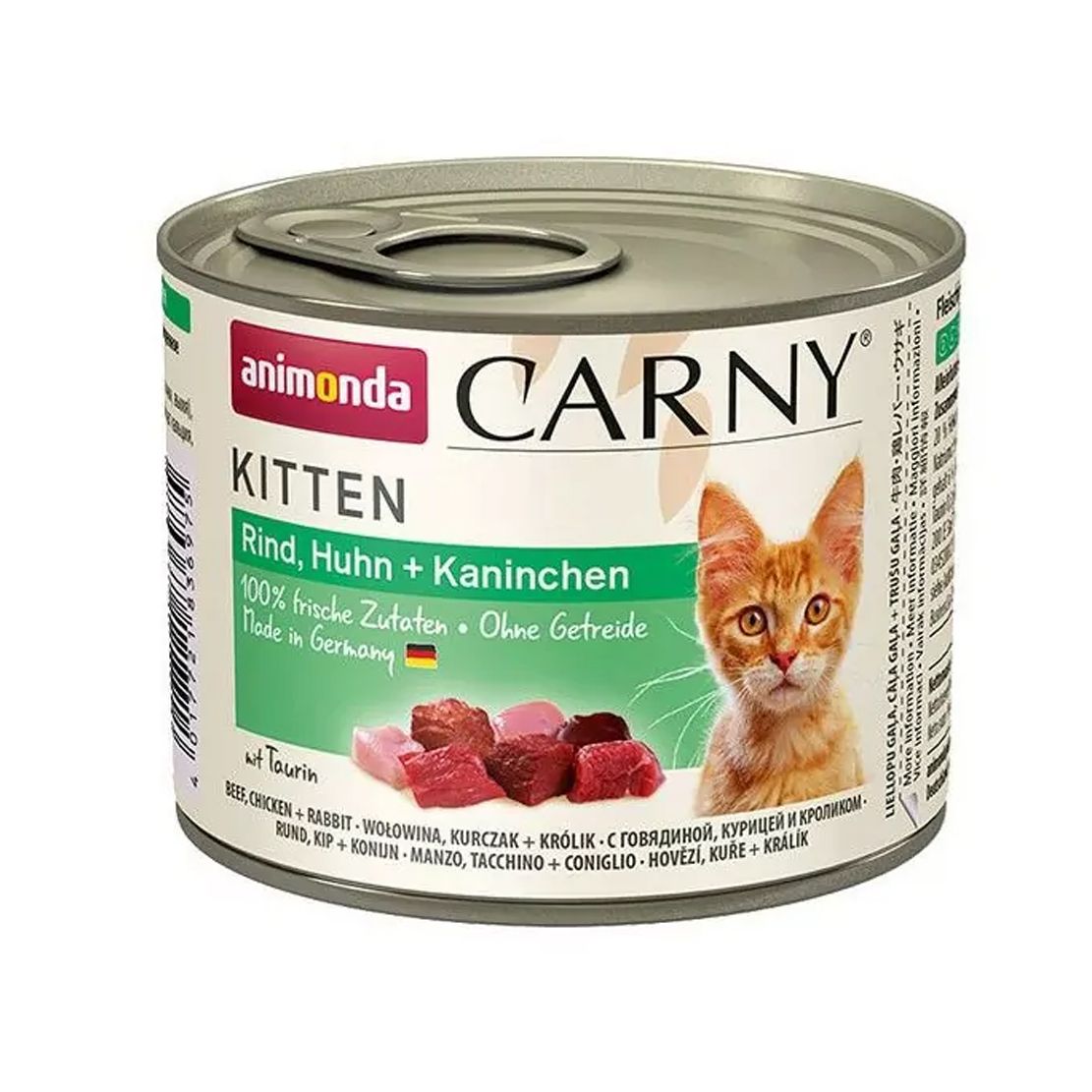 Animonda Carny Kitten - Govedina, piletina i zec 200 g