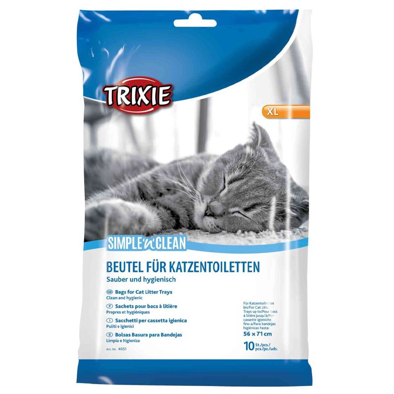 Trixie Vrećice za mačje leglo XL, 10 kom
