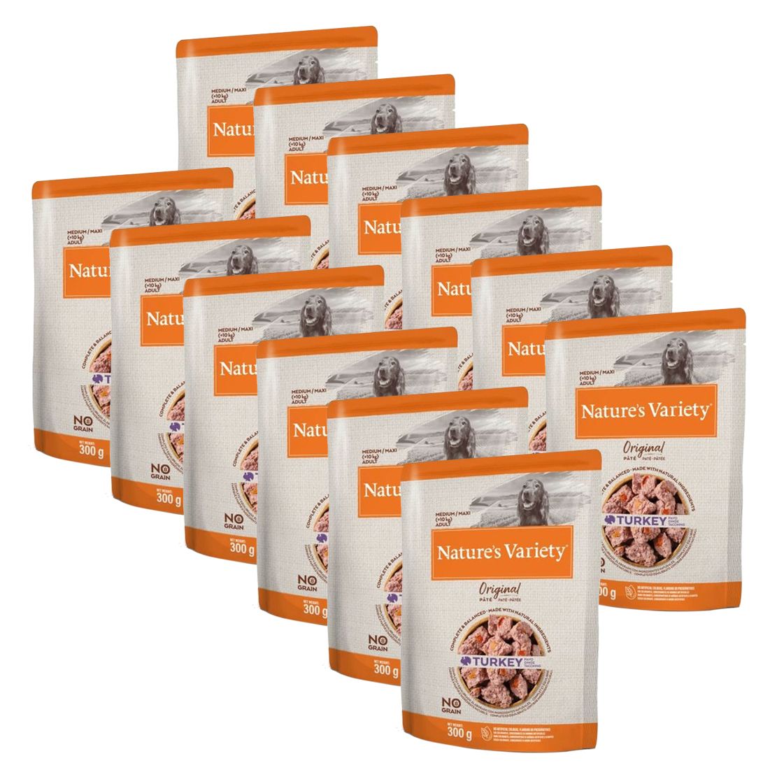 Nature's Variety Dog Original Medium Turkey 12 x 300 g