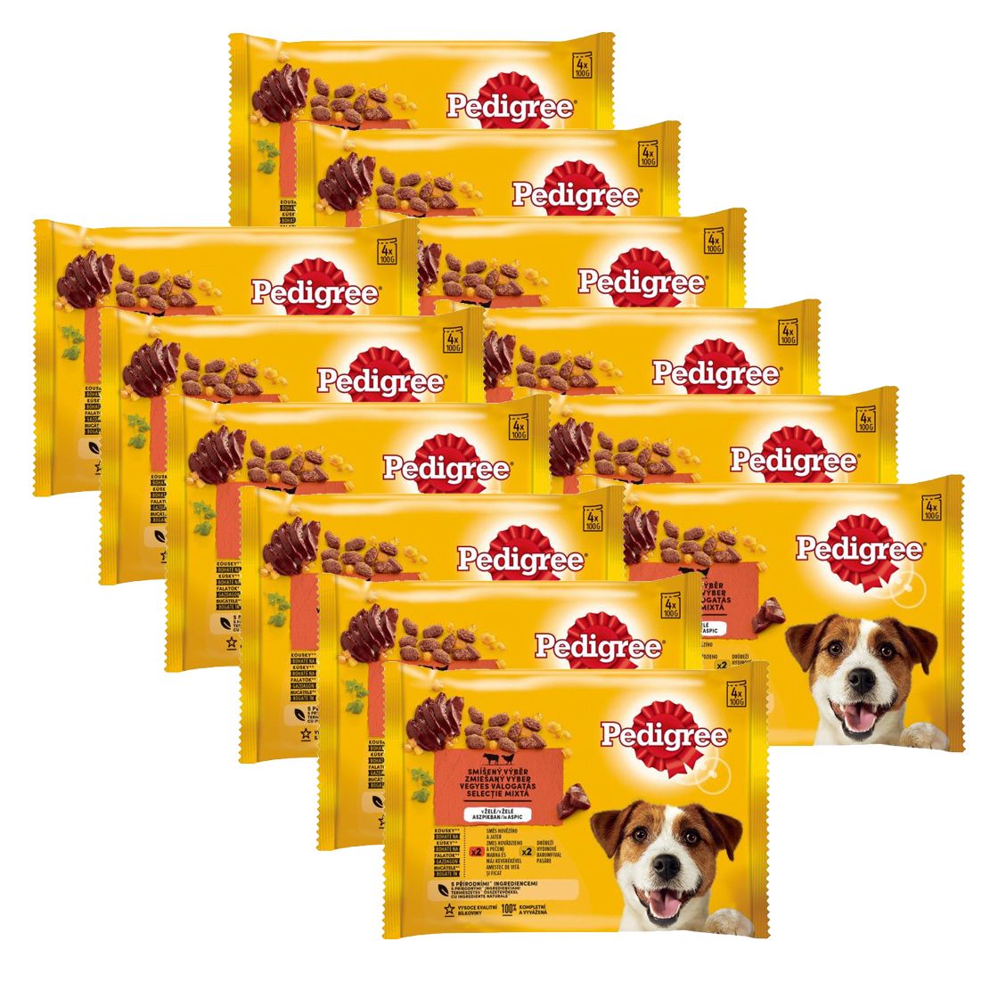 Pedigree Mješoviti izbor u želeu 12 x (4 x 100 g)