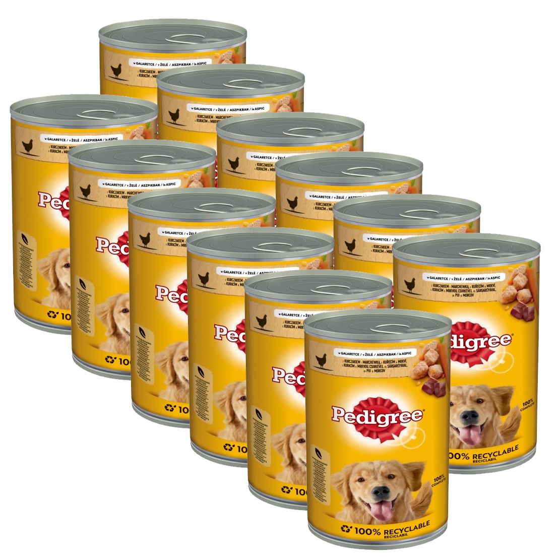 Pedigree konzerva s piletinom i mrkvom 12 x 1200 g