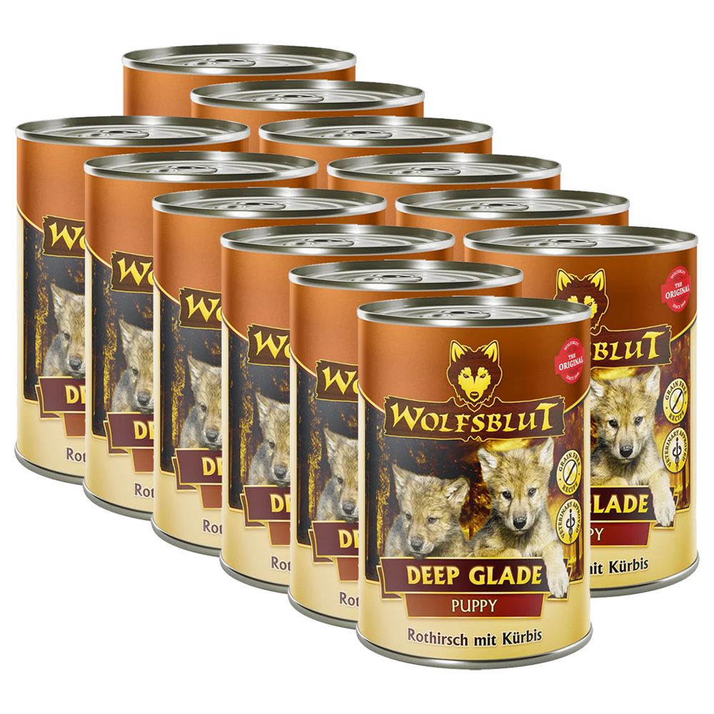 Konzerva WOLFSBLUT Deep Glade PUPPY, 12 x 395 g