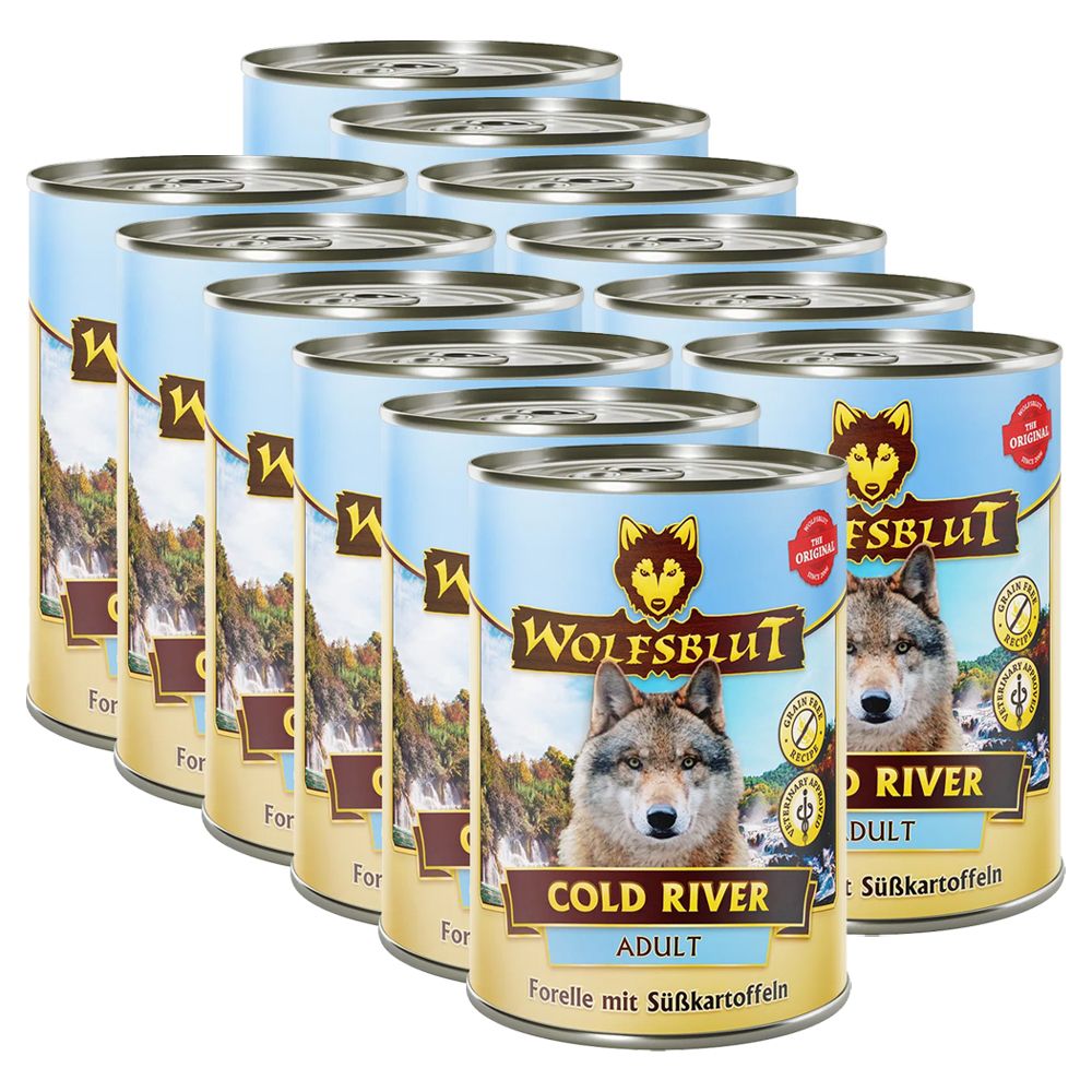 Konzerva WOLFSBLUT Cold River, 12 x 395 g