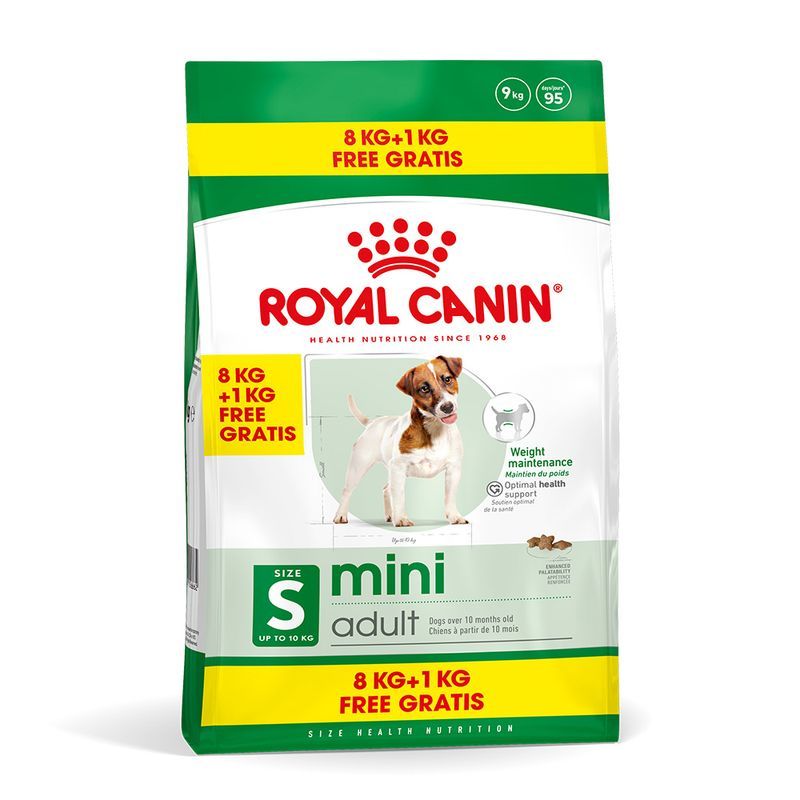 ROYAL CANIN Mini adult granule za odrasle male pse 8 kg + 1 kg