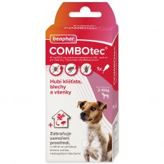 Beaphar Spot On COMBOtec za pse S 2-10 kg 0,67 ml