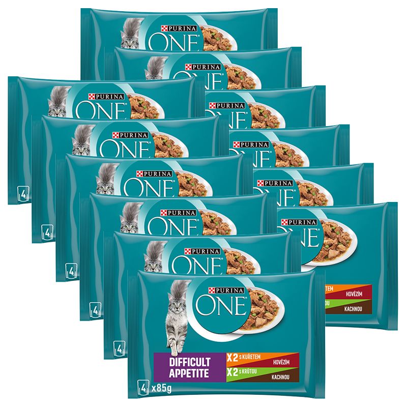 PURINA ONE Difficult Appetite 48 x 85 g