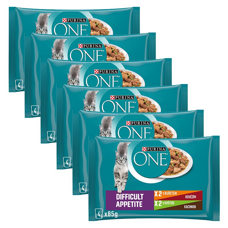 PURINA ONE Difficult Appetite 24 x 85 g