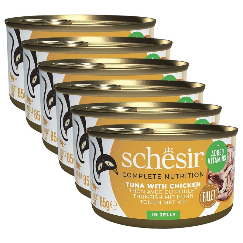 Schesir cat tuna s piletinom 6 x 85 g