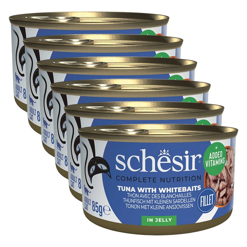 Schesir cat tuna i inćuni s rižom 6 x 85 g