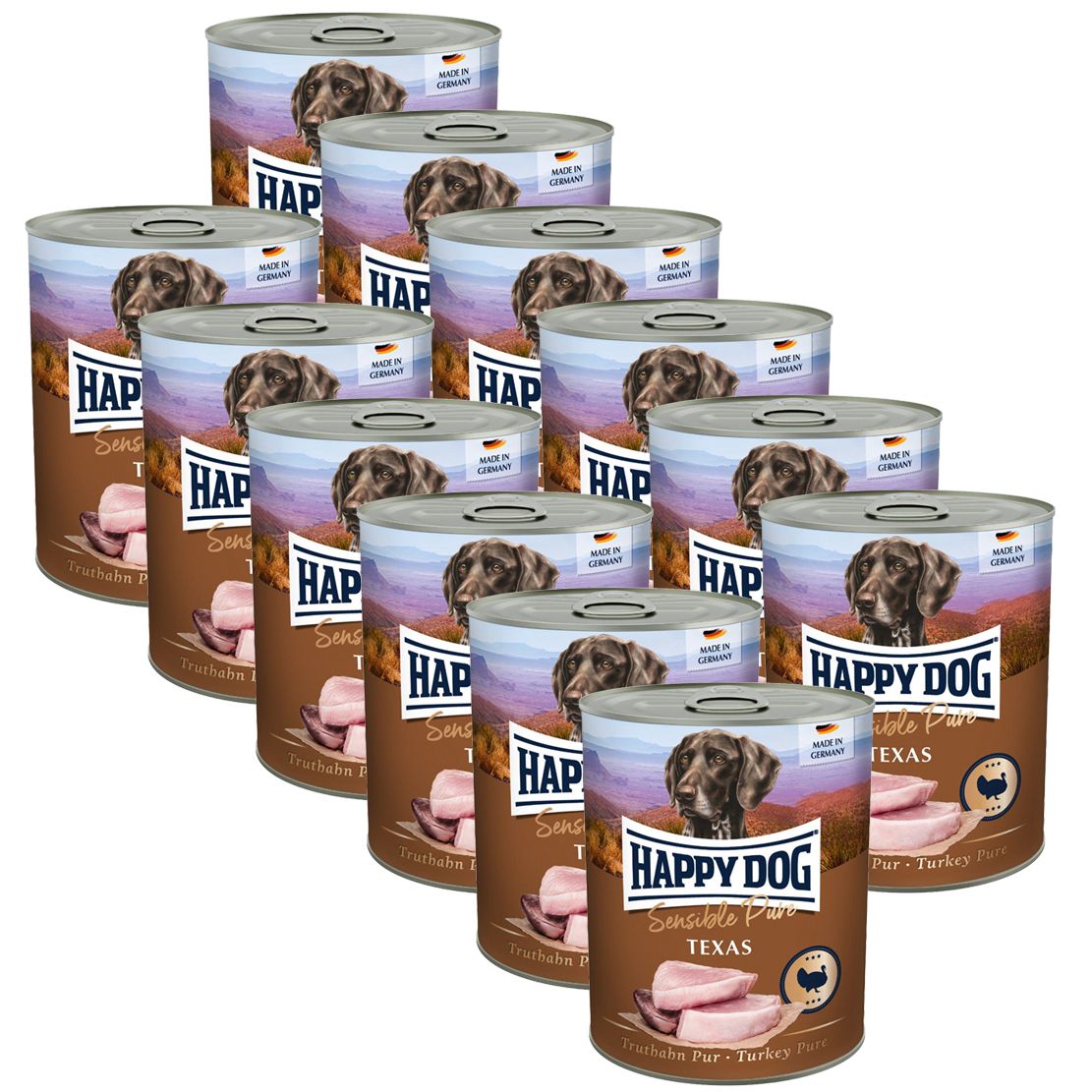 Happy Dog Sensible Pure Texas 12 x 800 g / purica