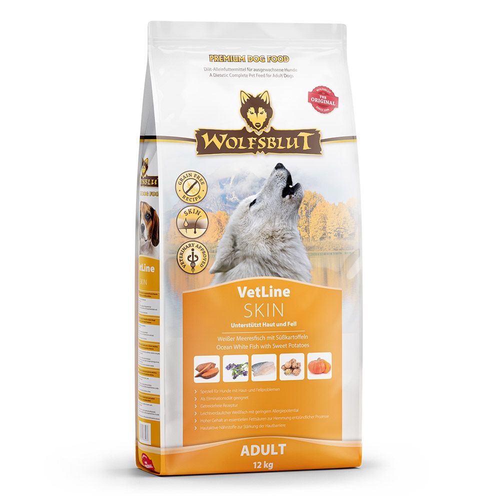 WOLFSBLUT VetLine Skin & Coat 12 kg